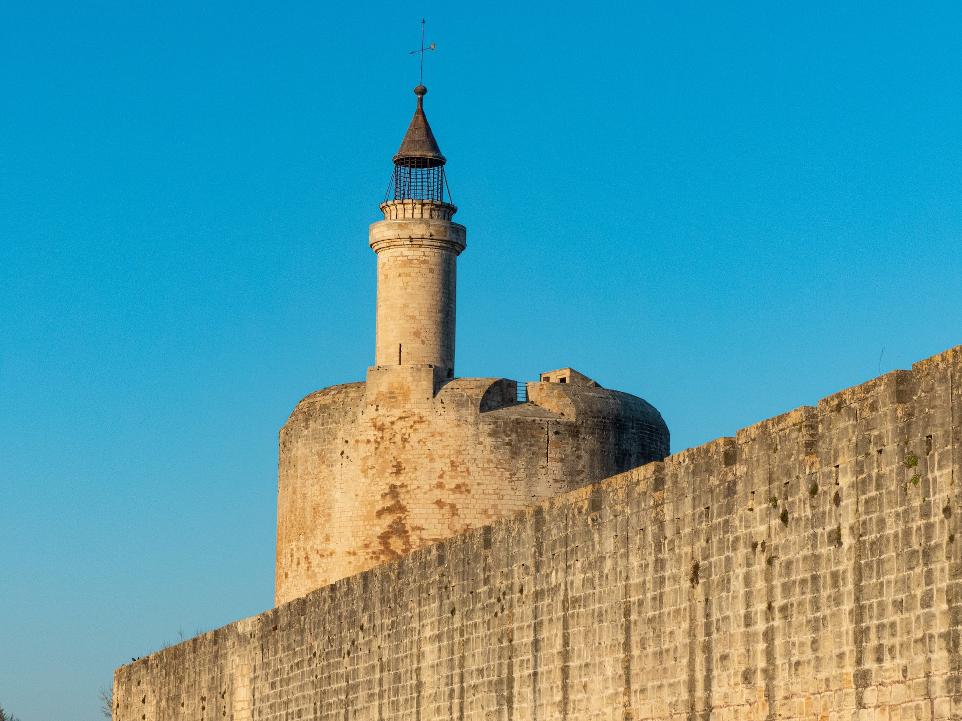 vue sur une des tours d'aigues mortes